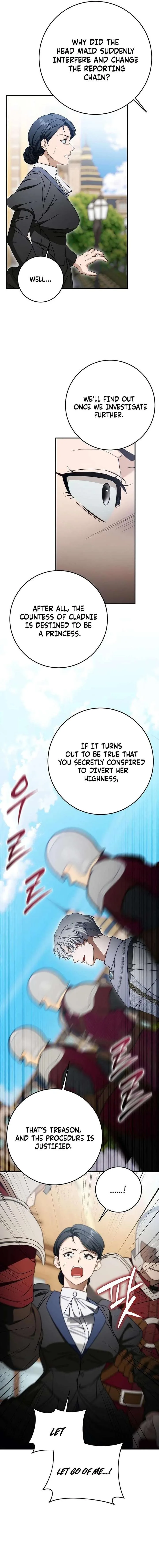 Beneath the Surviving Princess Joyful Facade Chapter 92 page 16