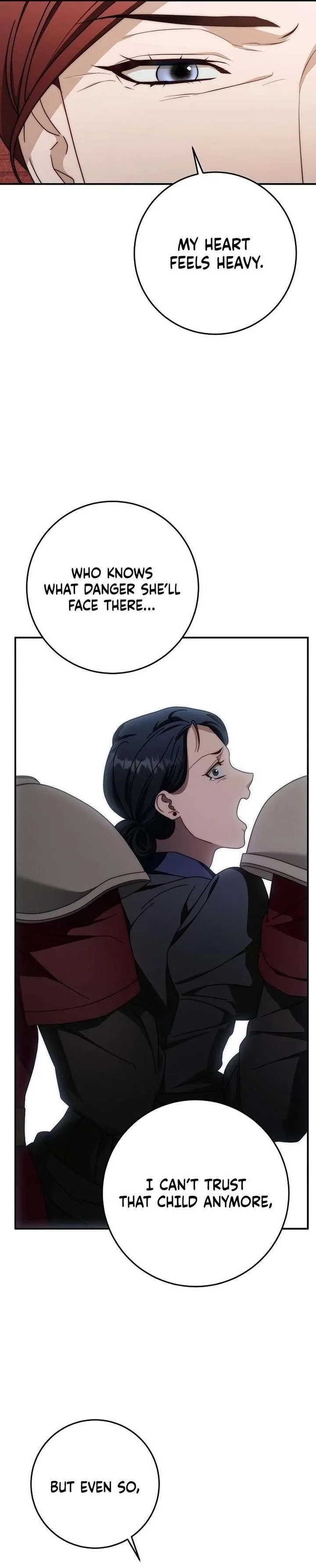 Beneath the Surviving Princess Joyful Facade Chapter 92 page 21