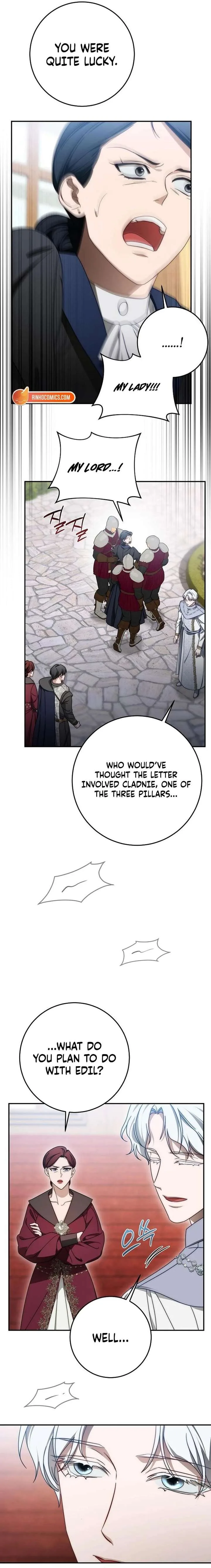 Beneath the Surviving Princess Joyful Facade Chapter 92 page 17