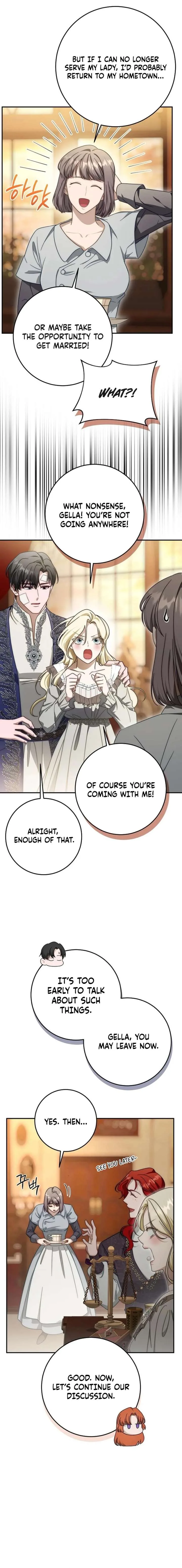 Beneath the Surviving Princess Joyful Facade Chapter 93 page 7