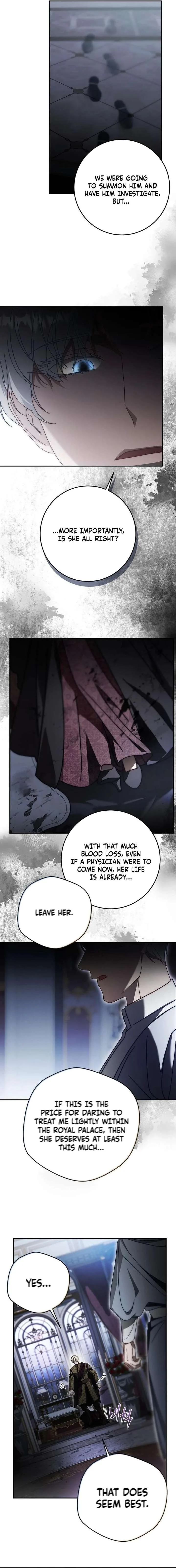 Beneath the Surviving Princess Joyful Facade Chapter 90 page 7