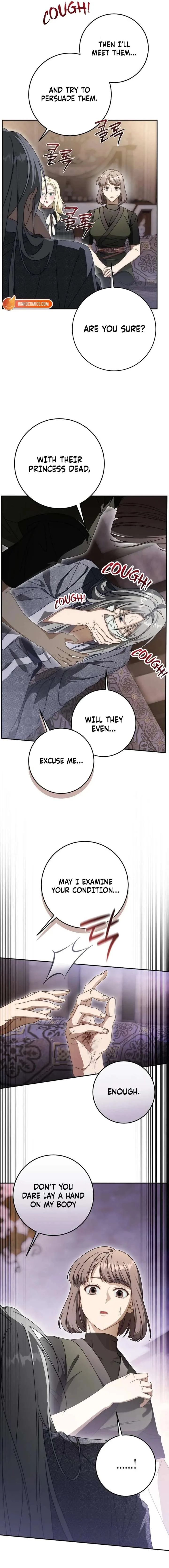 Beneath the Surviving Princess Joyful Facade Chapter 93 page 23