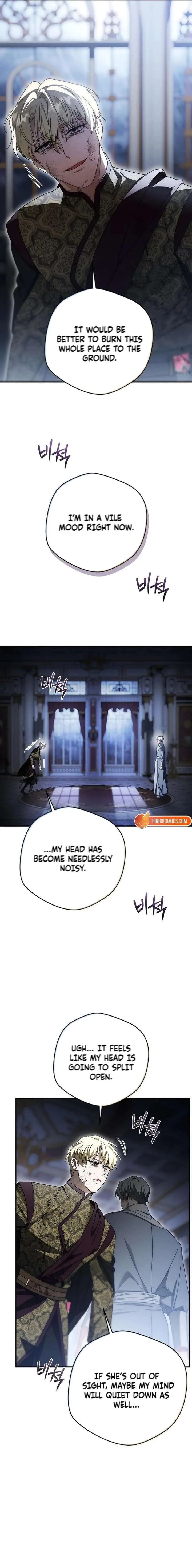 Beneath the Surviving Princess Joyful Facade Chapter 90 page 8