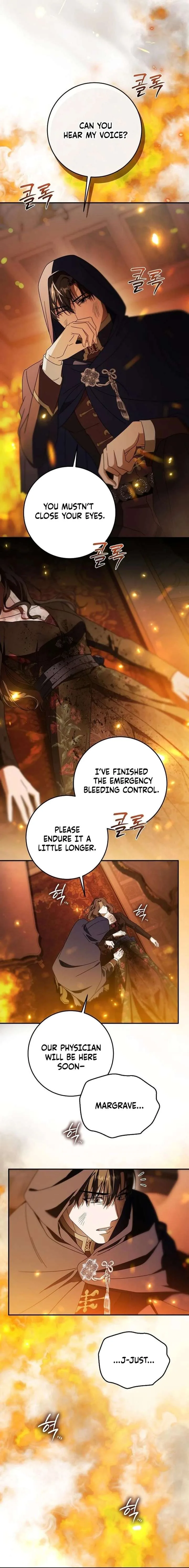 Beneath the Surviving Princess Joyful Facade Chapter 90 page 12