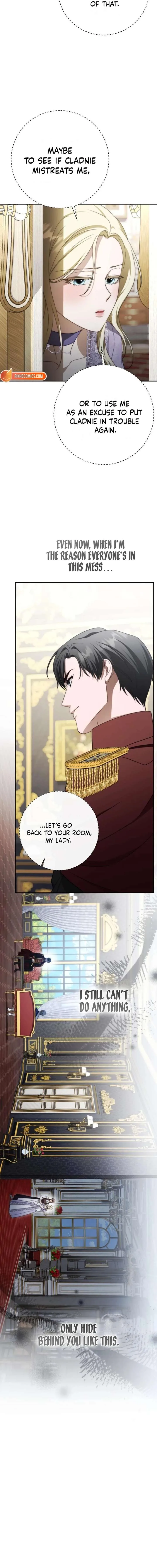 Beneath the Surviving Princess Joyful Facade Chapter 96 page 8