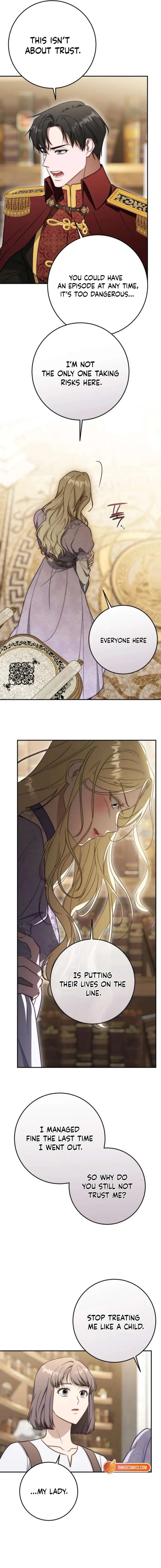 Beneath the Surviving Princess Joyful Facade Chapter 96 page 20