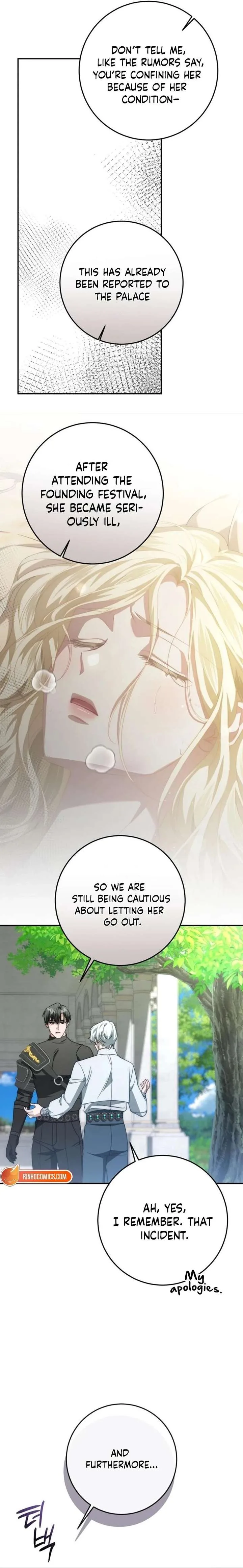 Beneath the Surviving Princess Joyful Facade Chapter 97 page 13