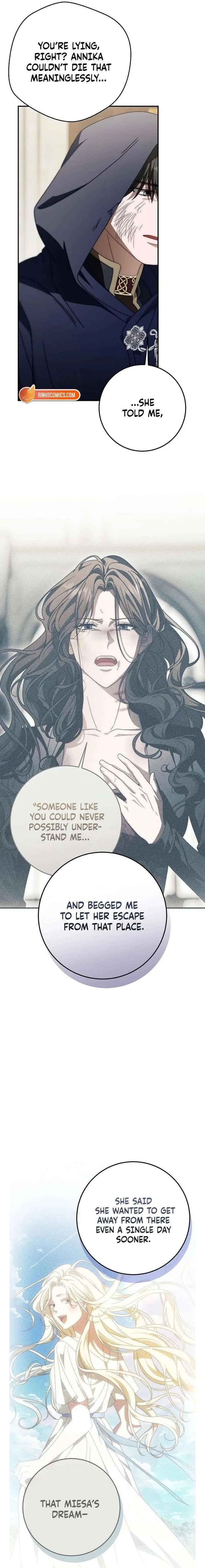 Beneath the Surviving Princess Joyful Facade Chapter 90 page 18