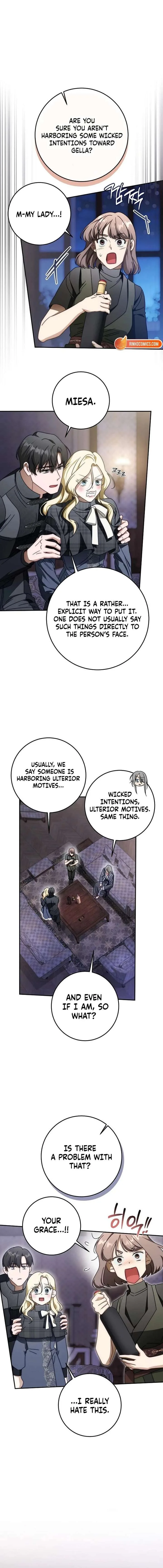 Beneath the Surviving Princess Joyful Facade Chapter 94 page 9
