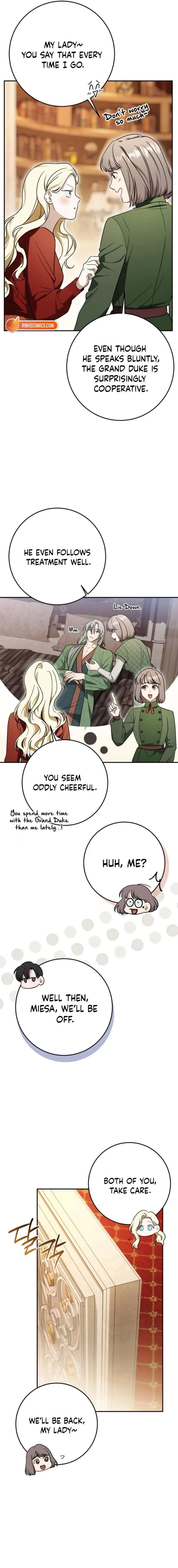 Beneath the Surviving Princess Joyful Facade Chapter 98 page 8
