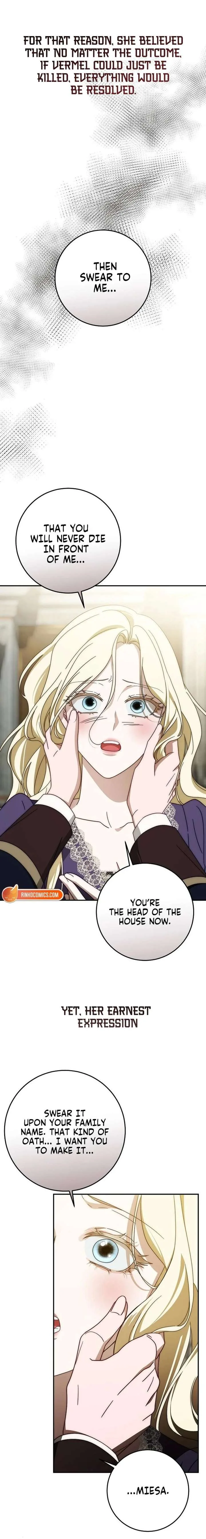 Beneath the Surviving Princess Joyful Facade Chapter 90 page 23