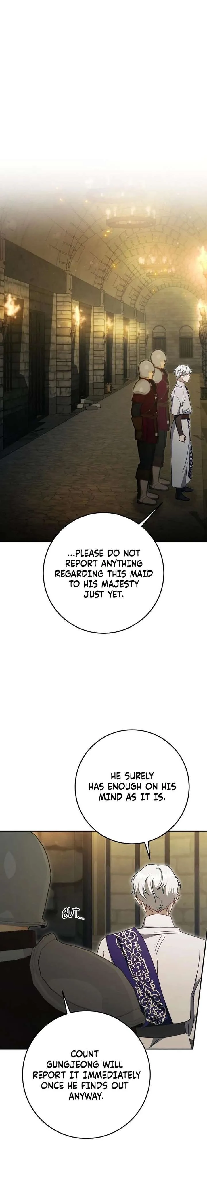 Beneath the Surviving Princess Joyful Facade Chapter 94 page 19