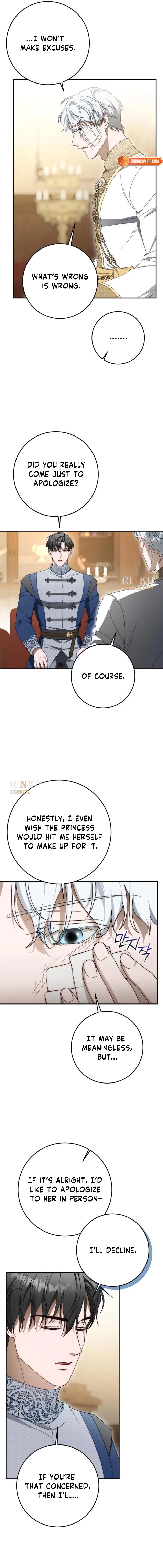Beneath the Surviving Princess Joyful Facade Chapter 102 page 9