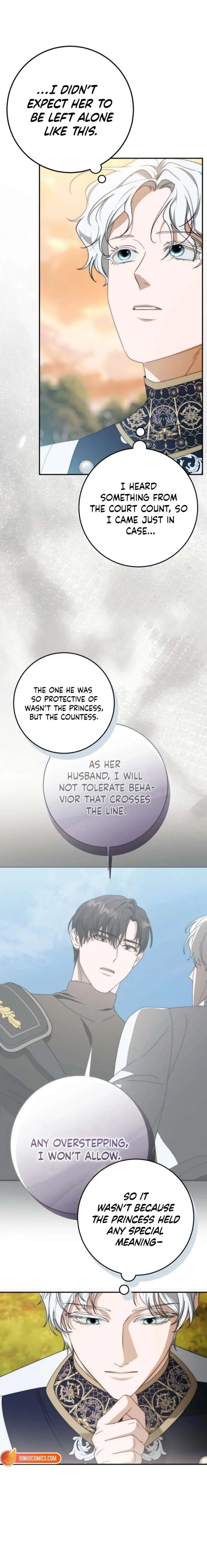 Beneath the Surviving Princess Joyful Facade Chapter 99 page 11