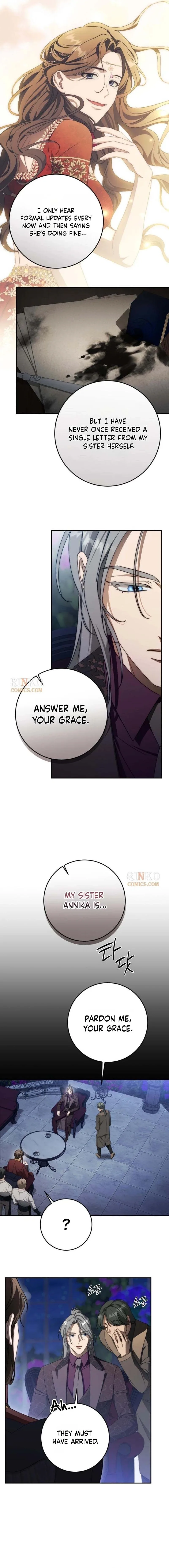 Beneath the Surviving Princess Joyful Facade Chapter 103 page 8