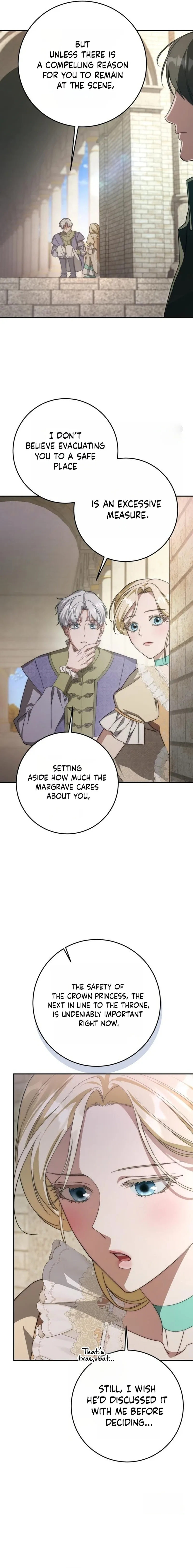 Beneath the Surviving Princess Joyful Facade Chapter 113 page 2
