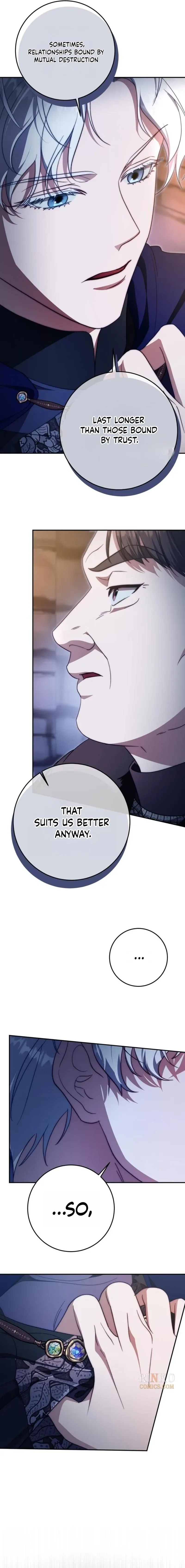Beneath the Surviving Princess Joyful Facade Chapter 111 page 9