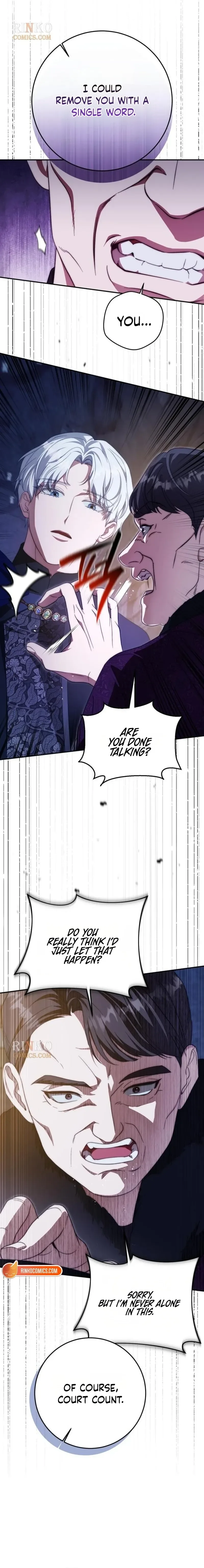 Beneath the Surviving Princess Joyful Facade Chapter 111 page 8