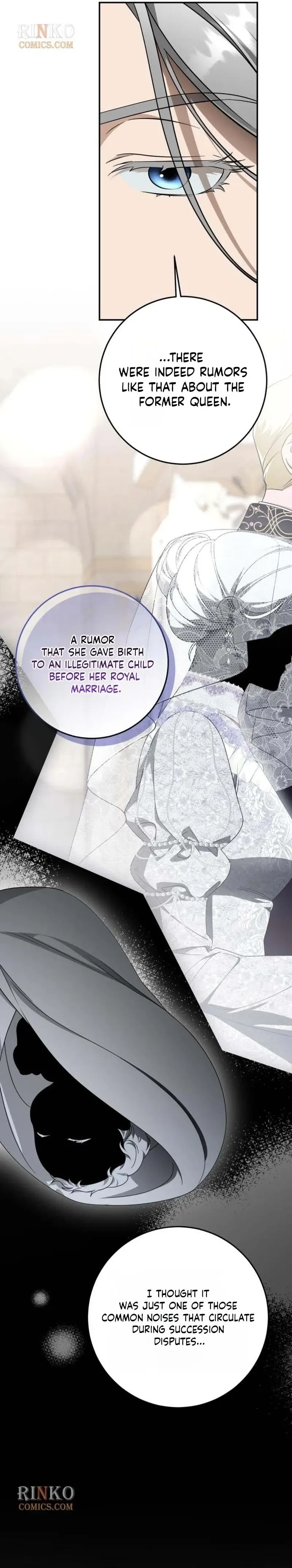 Beneath the Surviving Princess Joyful Facade Chapter 104 page 9