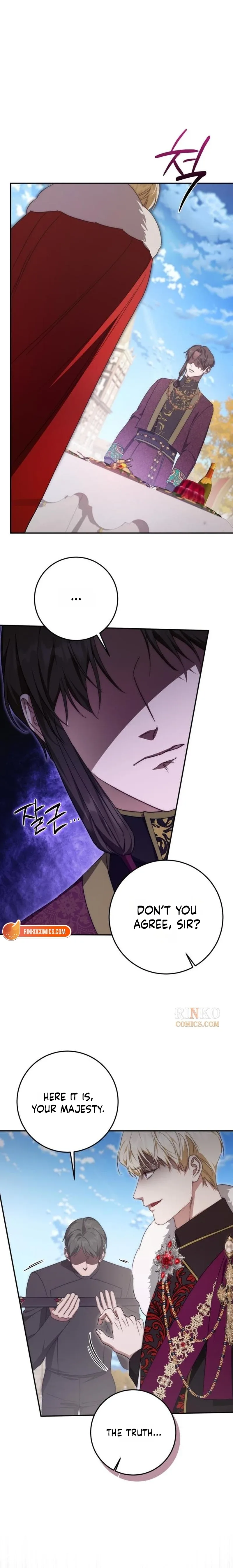 Beneath the Surviving Princess Joyful Facade Chapter 116 page 6