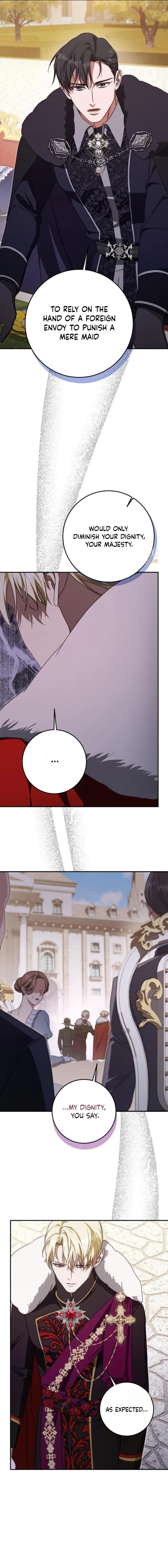 Beneath the Surviving Princess Joyful Facade Chapter 116 page 11