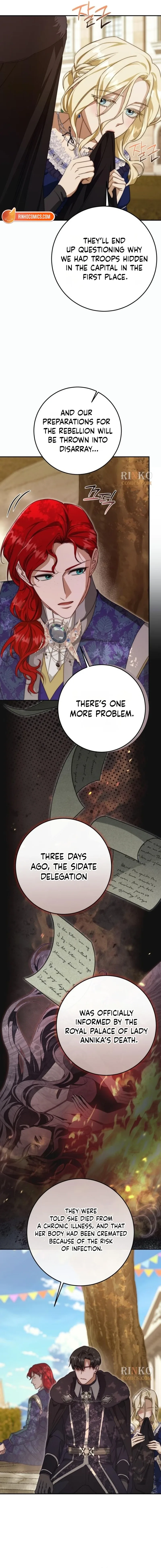 Beneath the Surviving Princess Joyful Facade Chapter 114 page 11