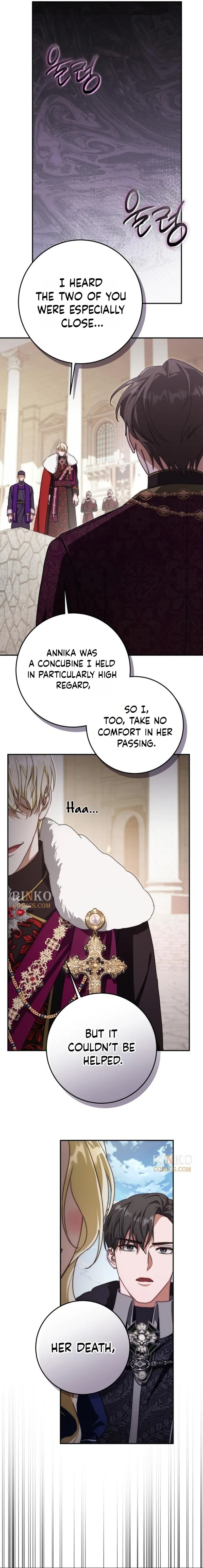 Beneath the Surviving Princess Joyful Facade Chapter 114 page 19