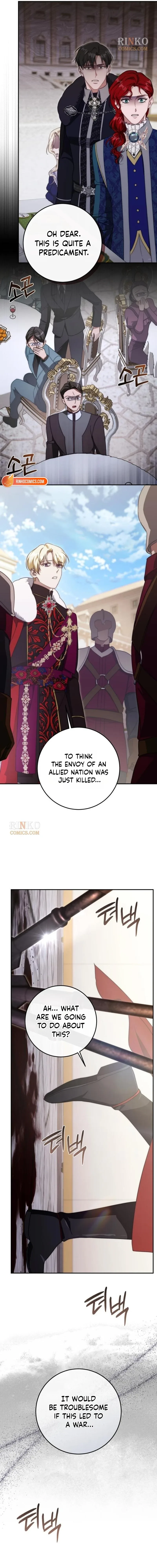 Beneath the Surviving Princess Joyful Facade Chapter 117 page 12
