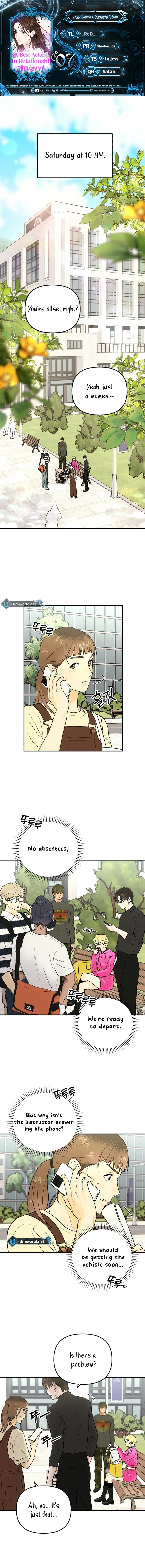 Best Actor in a Relationship Award Chapter 7 page 2