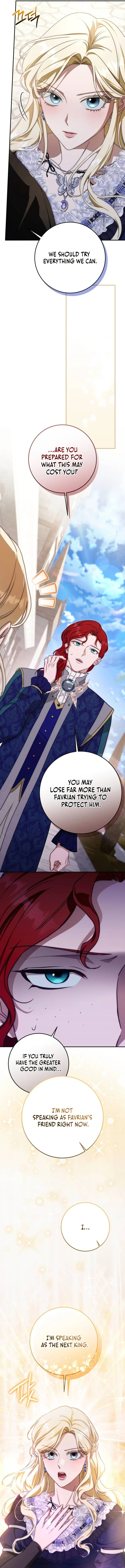 Beneath the Surviving Princess Joyful Facade Chapter 121 page 8