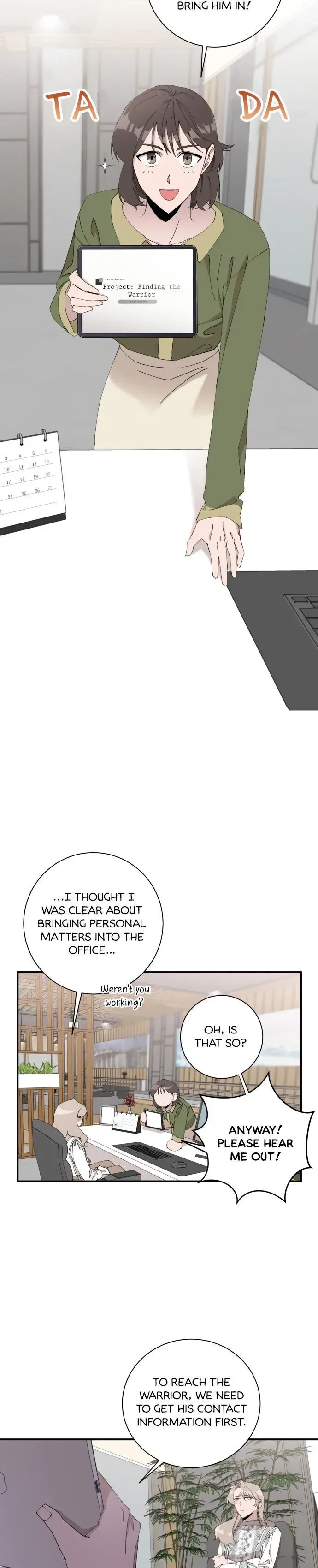 Best Of Luck, Warrior! Chapter 7 page 11