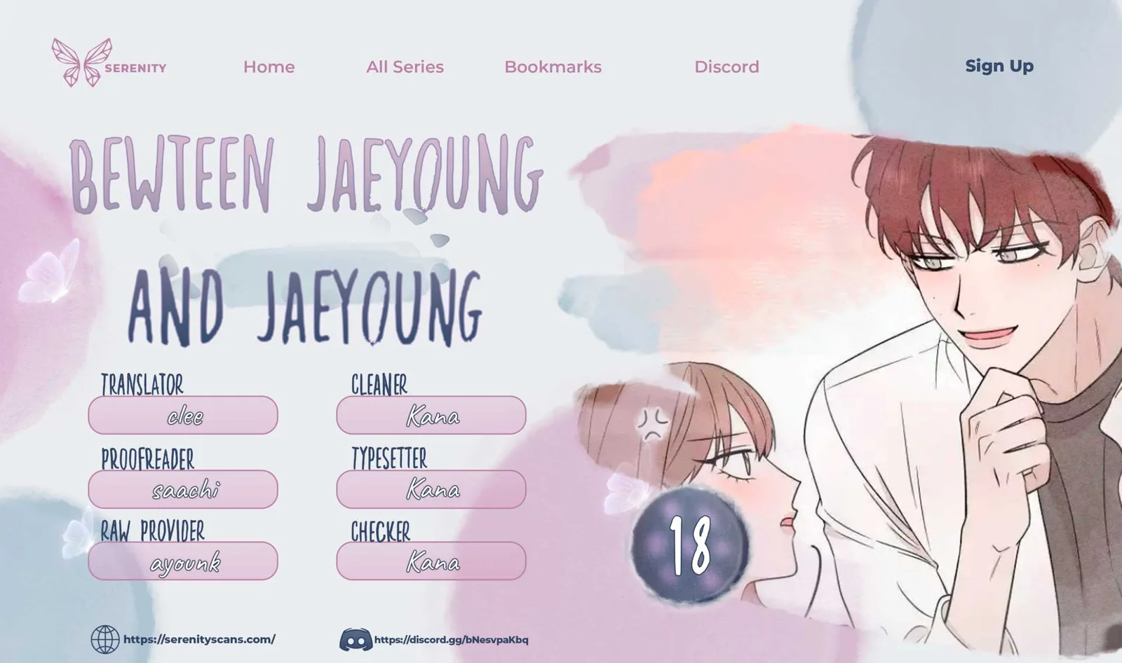 Between Jaeyoung and Jaeyoung Chapter 18 page 2