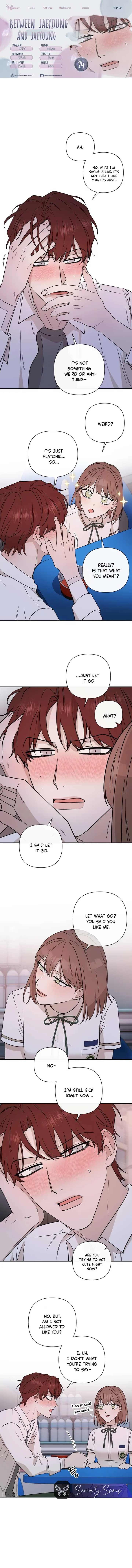 Between Jaeyoung and Jaeyoung Chapter 24 page 2