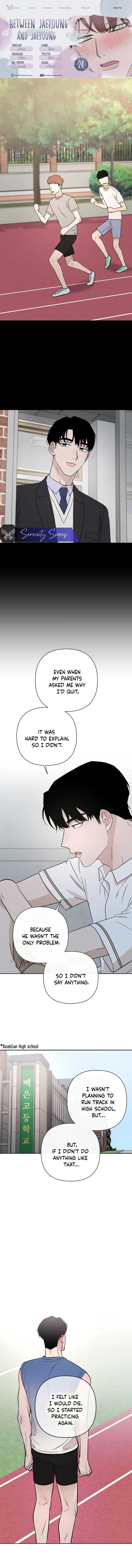 Between Jaeyoung and Jaeyoung Chapter 28 page 2