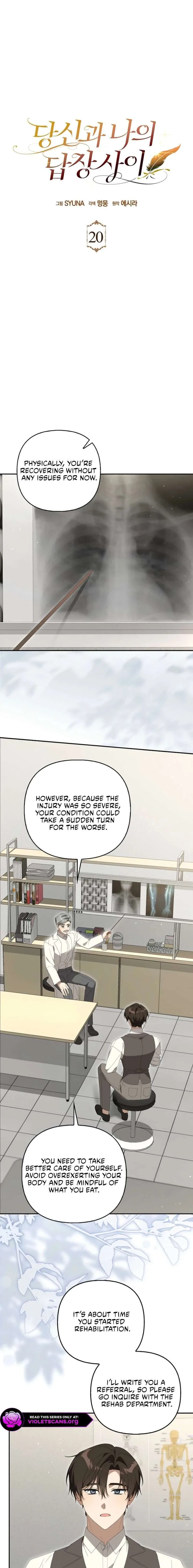 Between Your Letter and My Reply Chapter 20 page 1