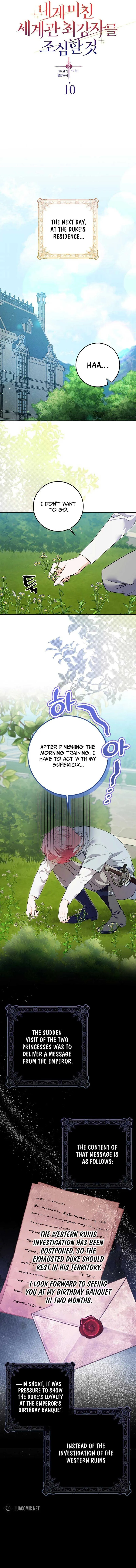 Beware of the Strongest Man Who is Crazy About Me Chapter 10 page 3