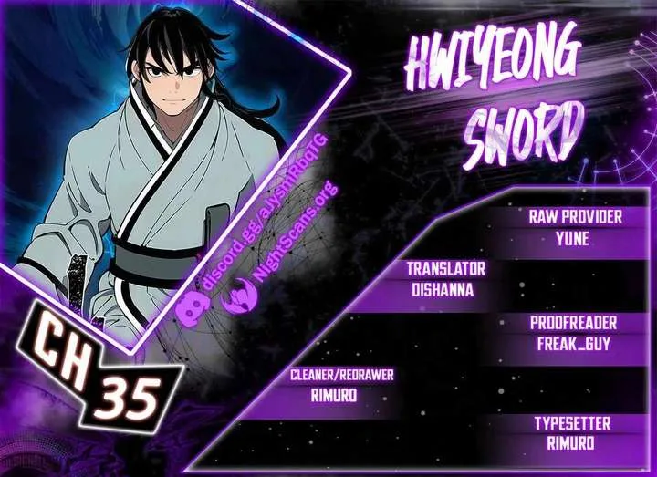 Biography of Hwiyeong Sword Chapter 35 page 1