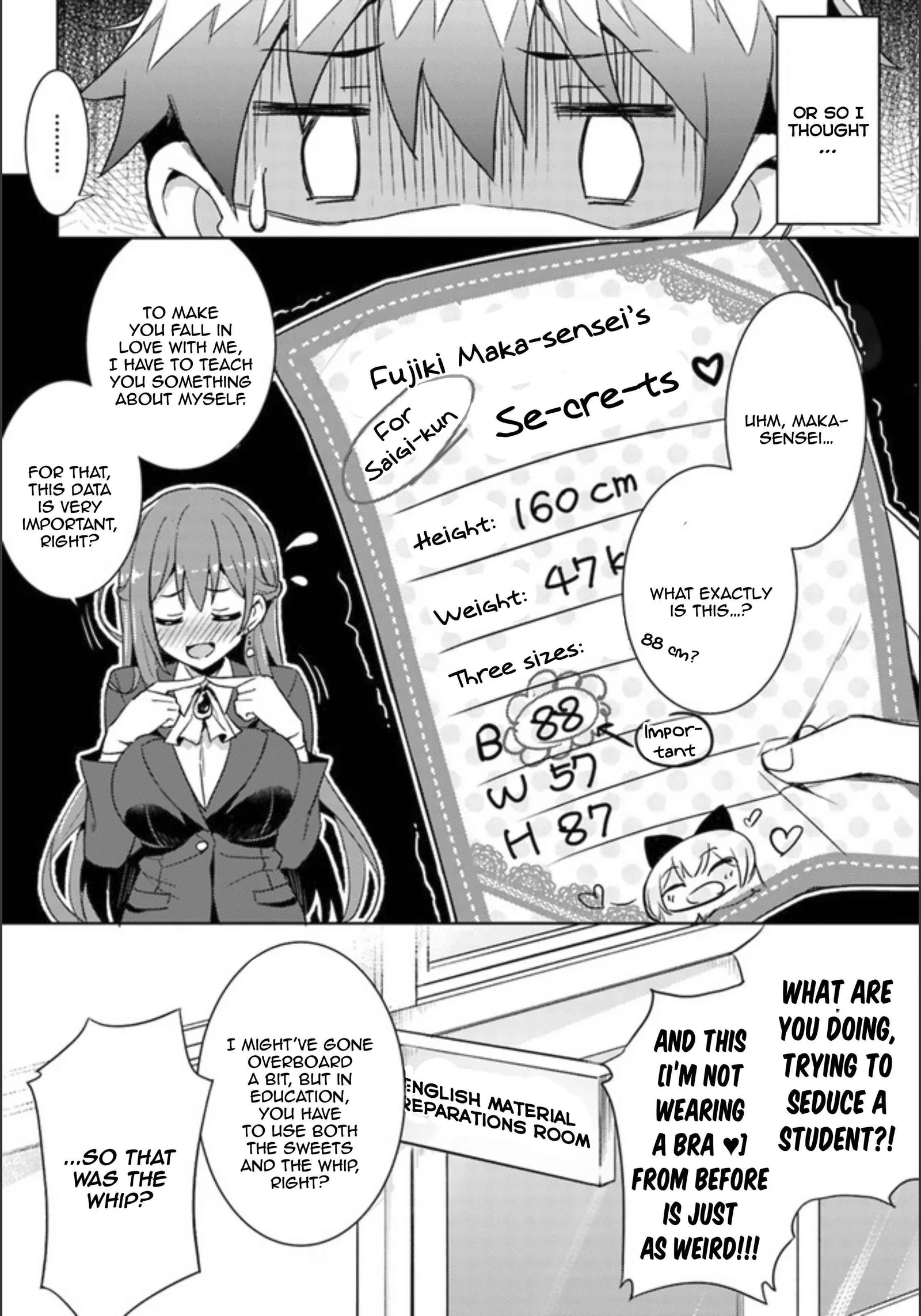 My Teacher-Girlfriend Chapter 2 page 3