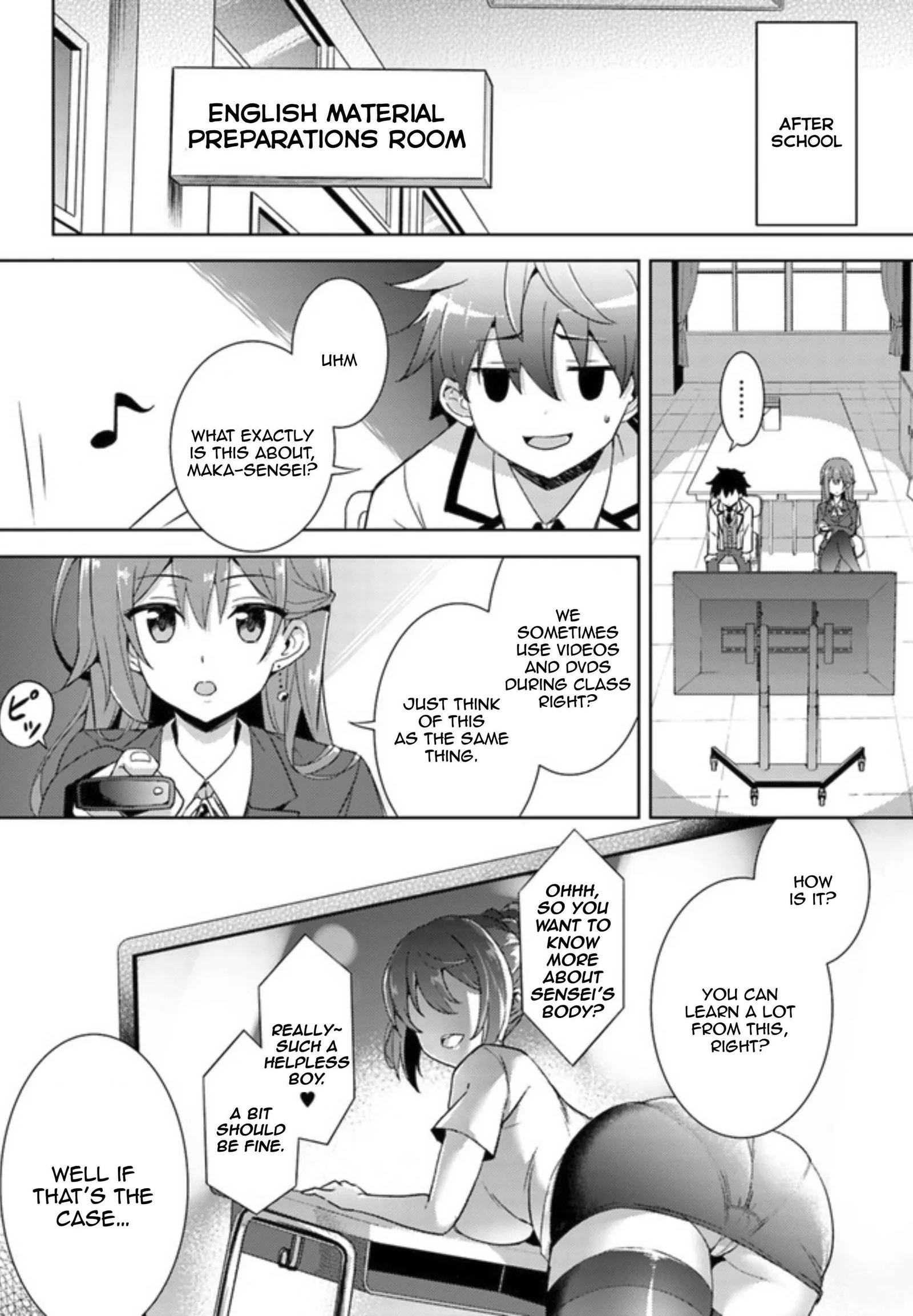My Teacher-Girlfriend Chapter 2 page 15