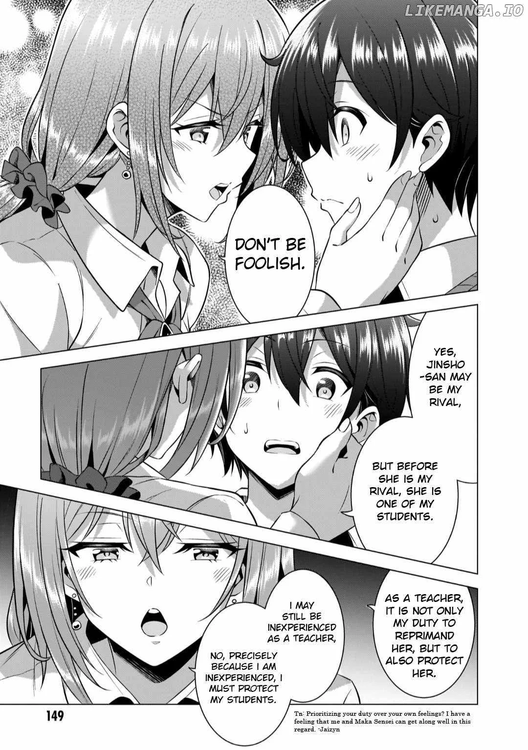 My Teacher-Girlfriend Chapter 46 page 23