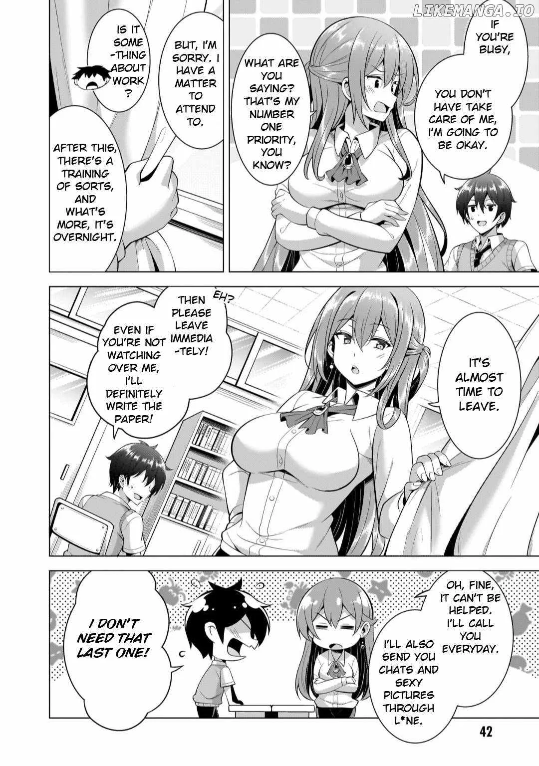 My Teacher-Girlfriend Chapter 48 page 10