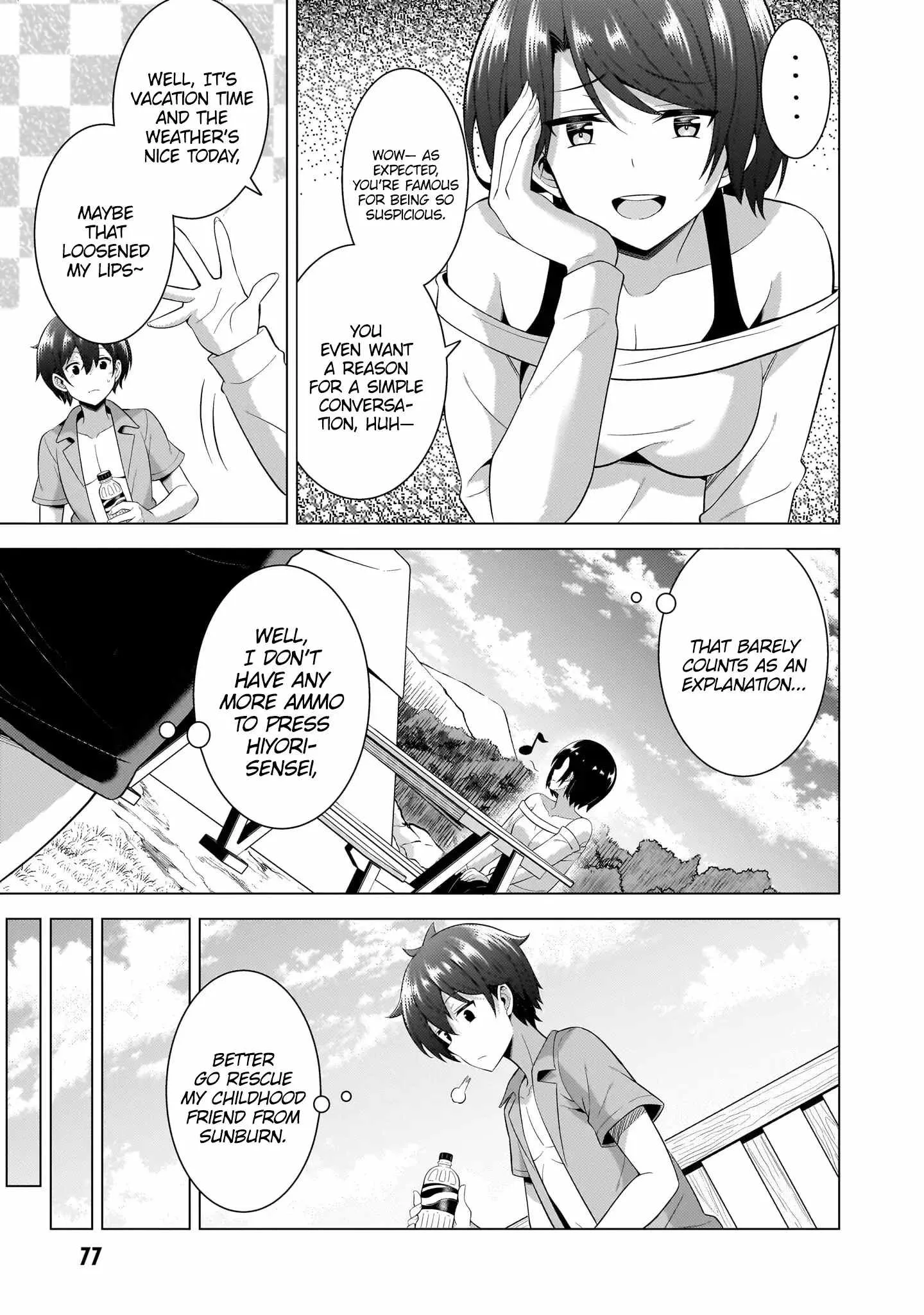My Teacher-Girlfriend Chapter 54 page 14