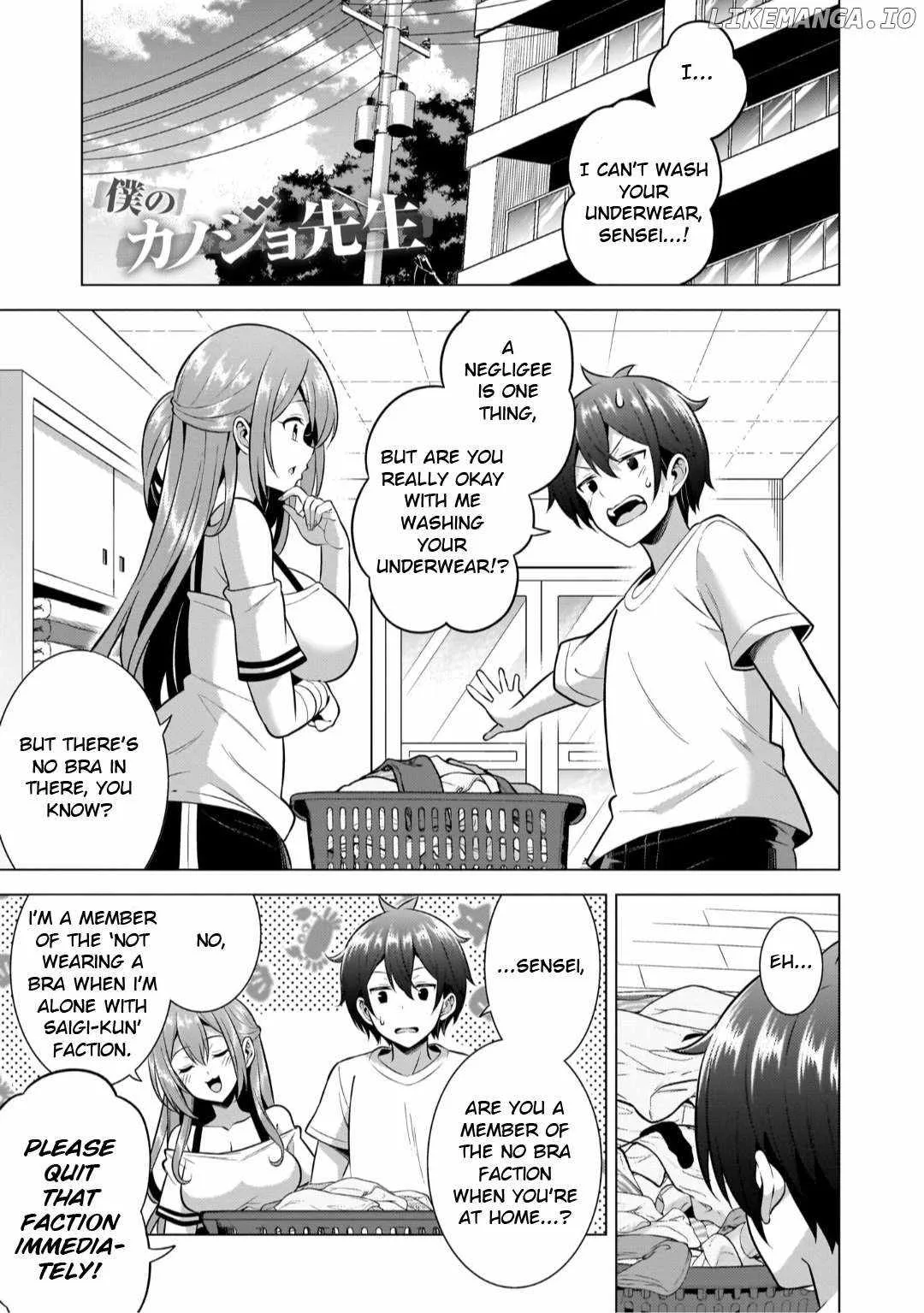 My Teacher-Girlfriend Chapter 50 page 1