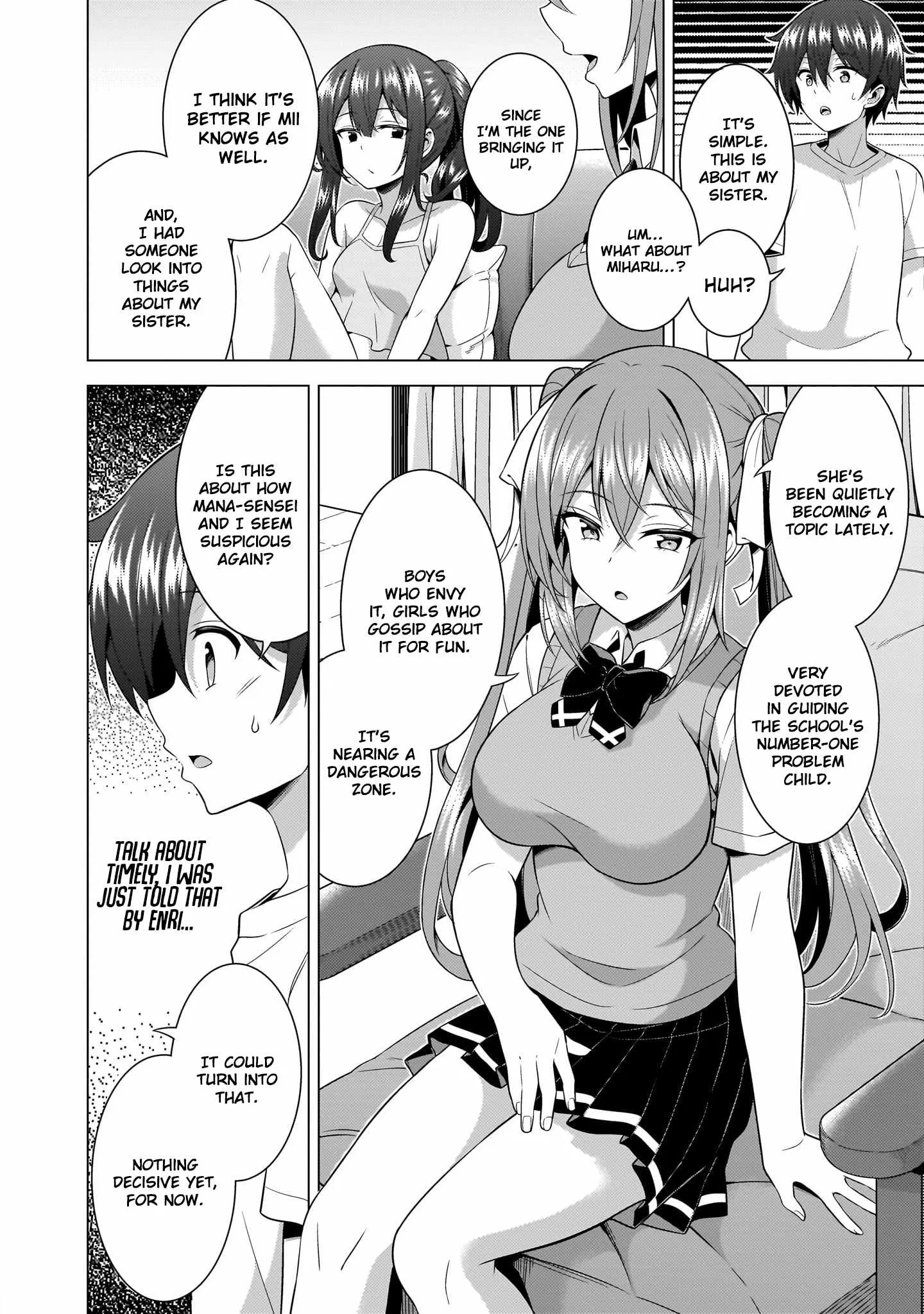 My Teacher-Girlfriend Chapter 65 page 7