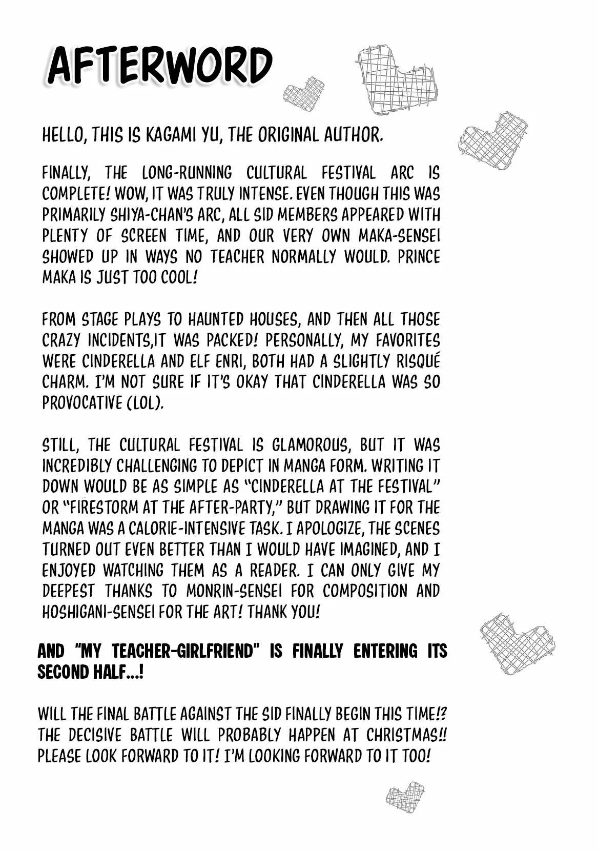 My Teacher-Girlfriend Chapter 78 page 46