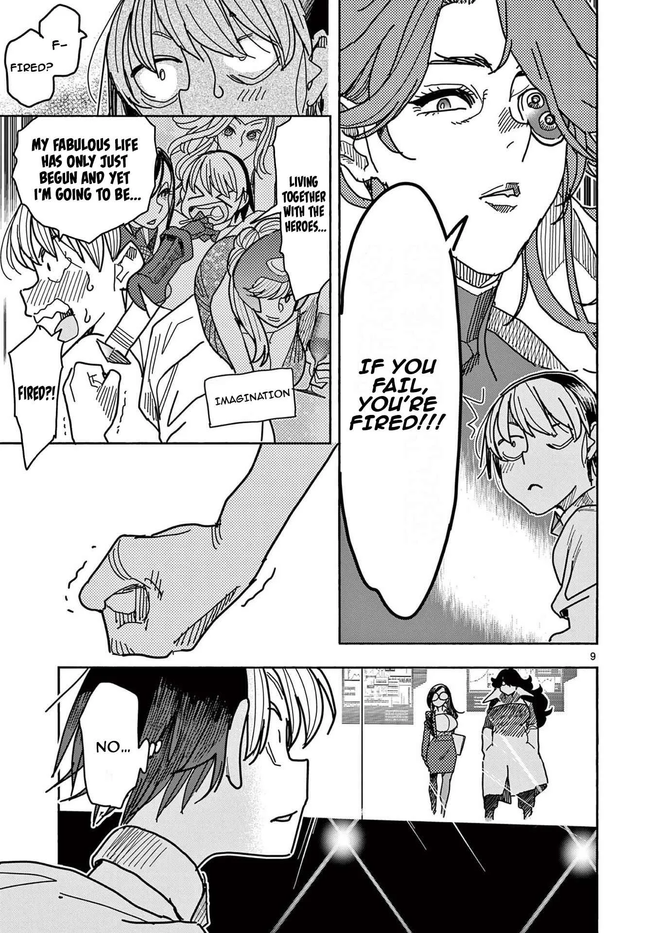 Hero Girl × Healer Boy: Touch or Death Chapter 13 page 10