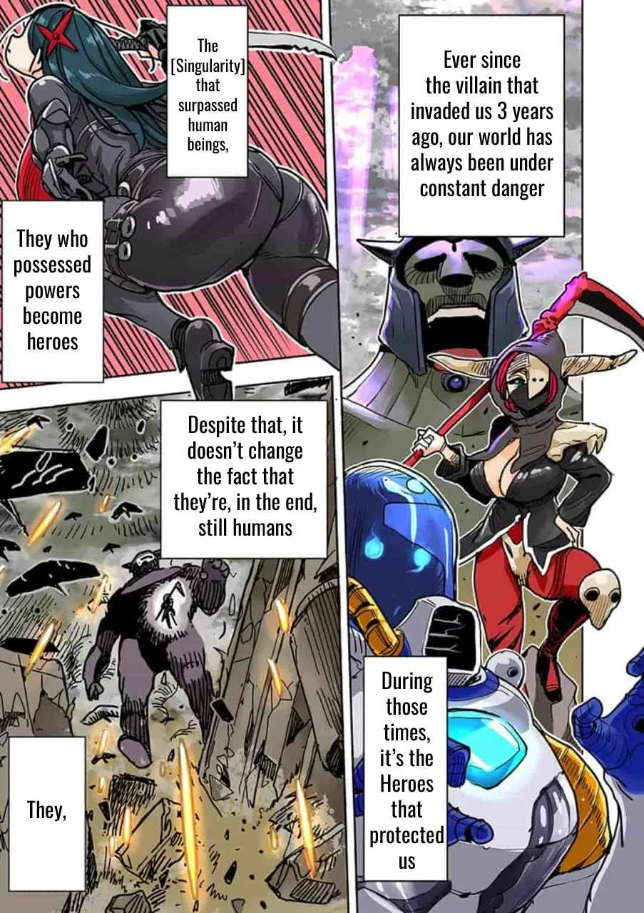 Hero Girl × Healer Boy: Touch or Death Chapter 1 page 2