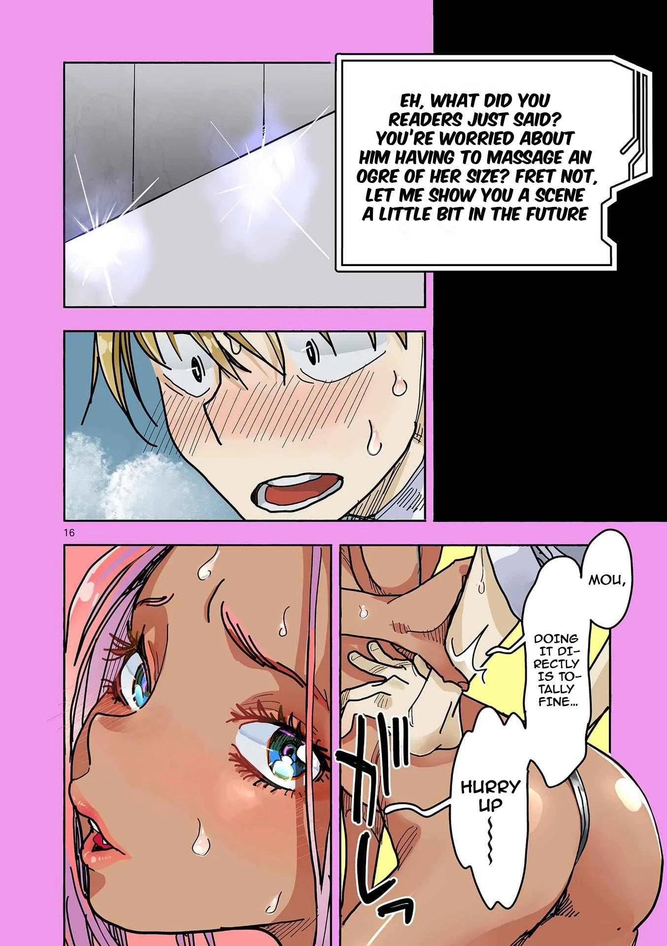 Hero Girl × Healer Boy: Touch or Death Chapter 11 page 16