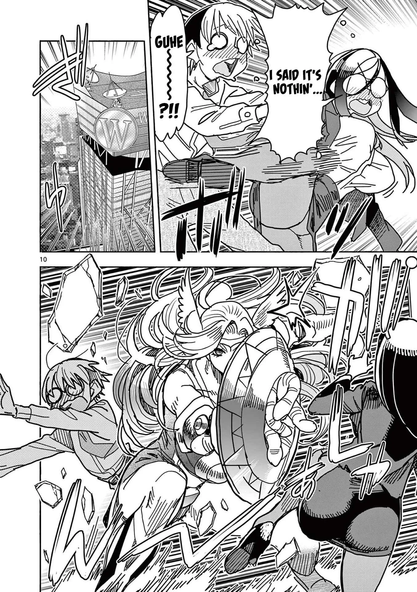 Hero Girl × Healer Boy: Touch or Death Chapter 21 page 10