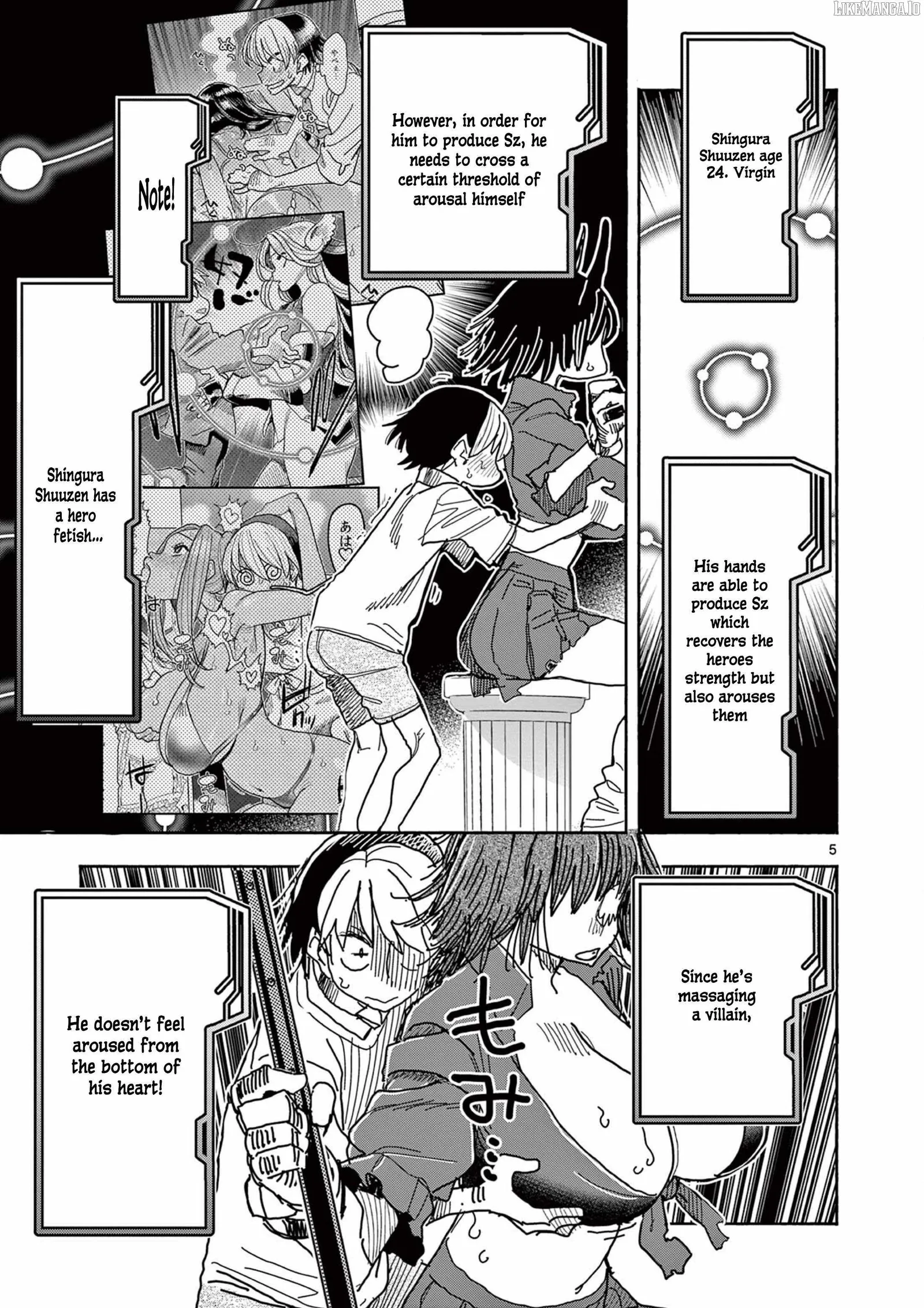 Hero Girl × Healer Boy: Touch or Death Chapter 52 page 5